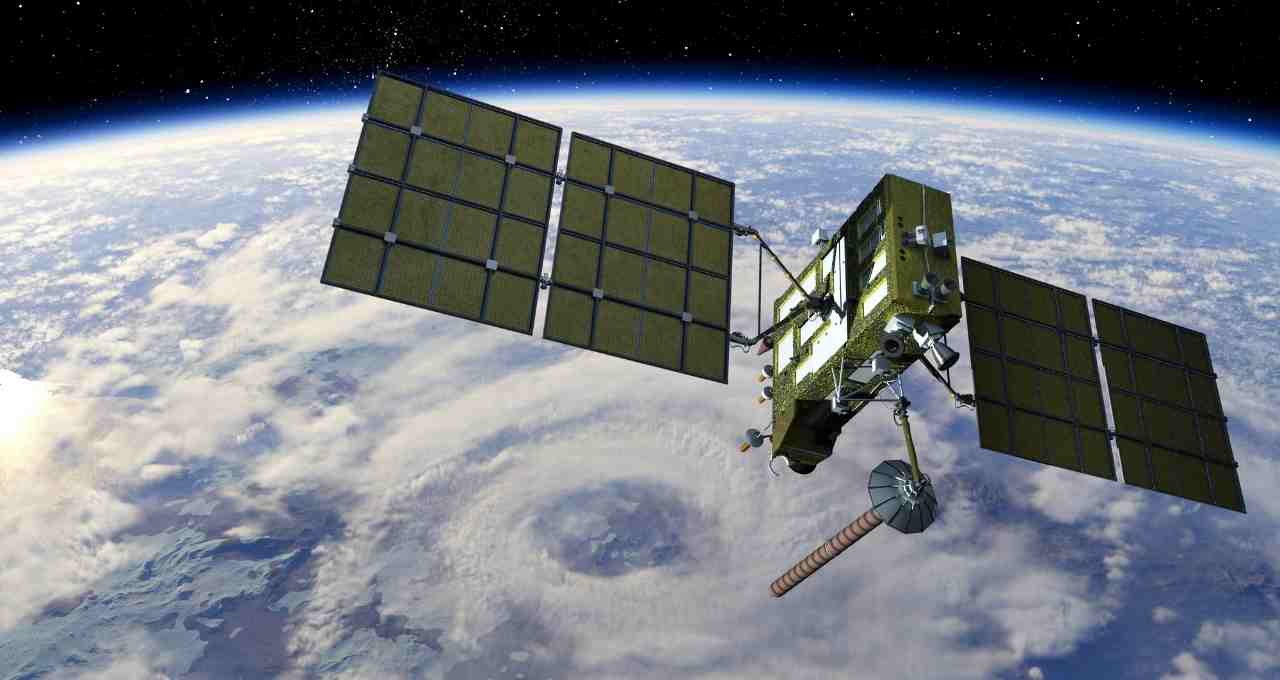 What is a satellite? What are the types of satellites? 