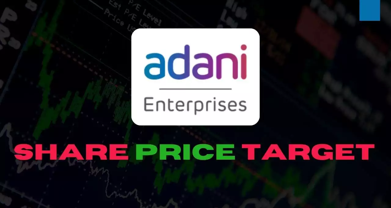 Adani Enterprises Share Price Target 2024 to 2030 Poster